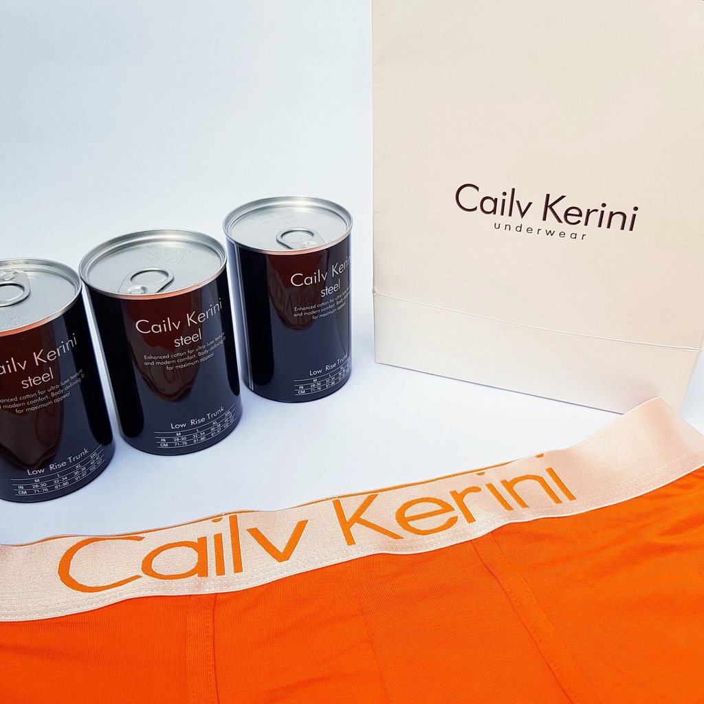 ☆ Quần Sịp Nam Cao Cấp Cailv Kerin C.K đồ Lót Nam Vải Cotton Thoáng Khí Thấm Mồ Hôi Co Dãn đa Chiều Sexy Quyến Rũ Nam