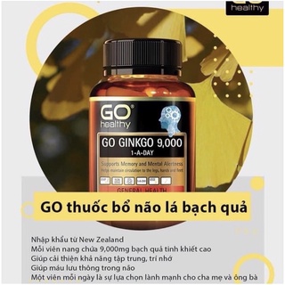 Viên uống bổ não Go Healthy 9000mg