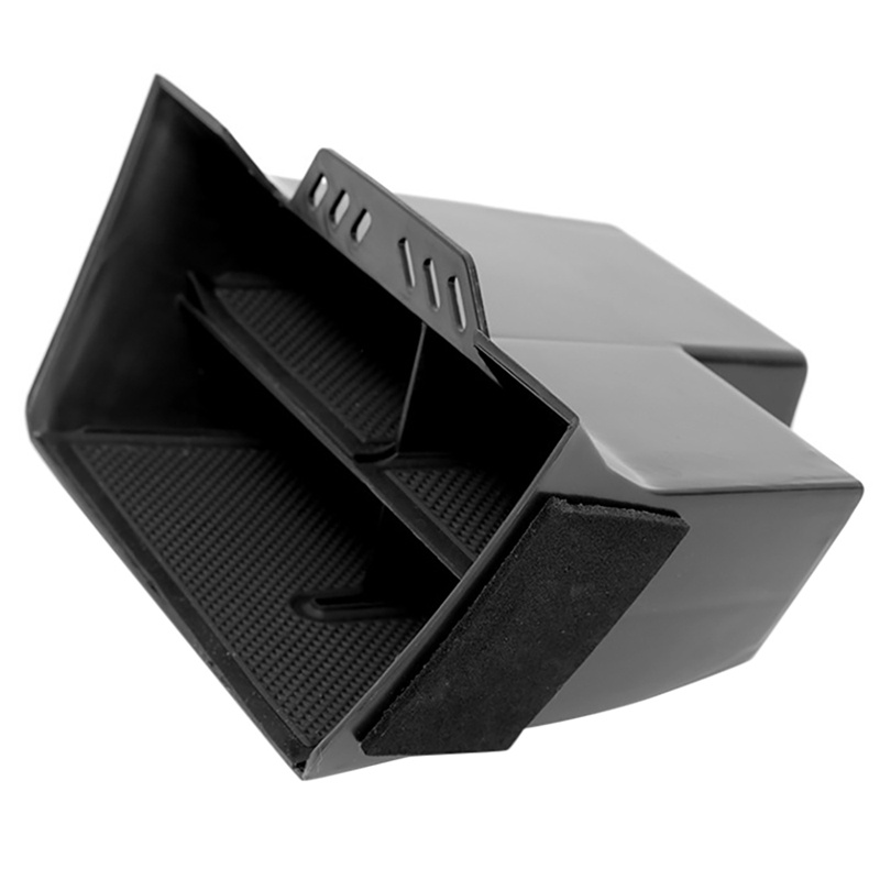 Cho Honda Civic 2016 2017 2018 2019 Nội thất AccESSories Car BlaCk ABS Bảng điều khiển bên trong Hộp lưu trữ trung tâm