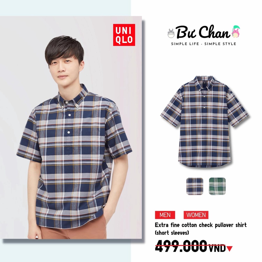 Áo sơ mi UNIQLO Nam - KẺ CARO ❤️