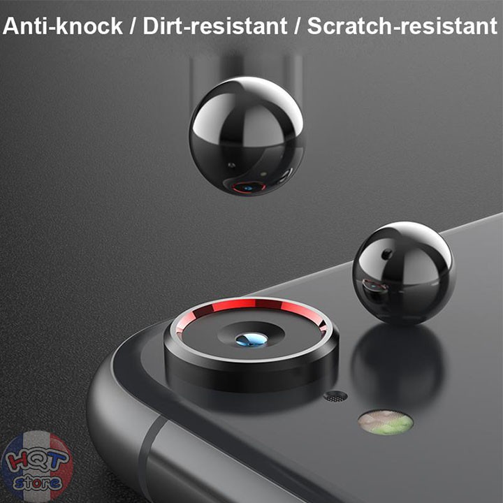 Combo kính cường lực và viền bảo vệ camera cho IP XR 6.1inch