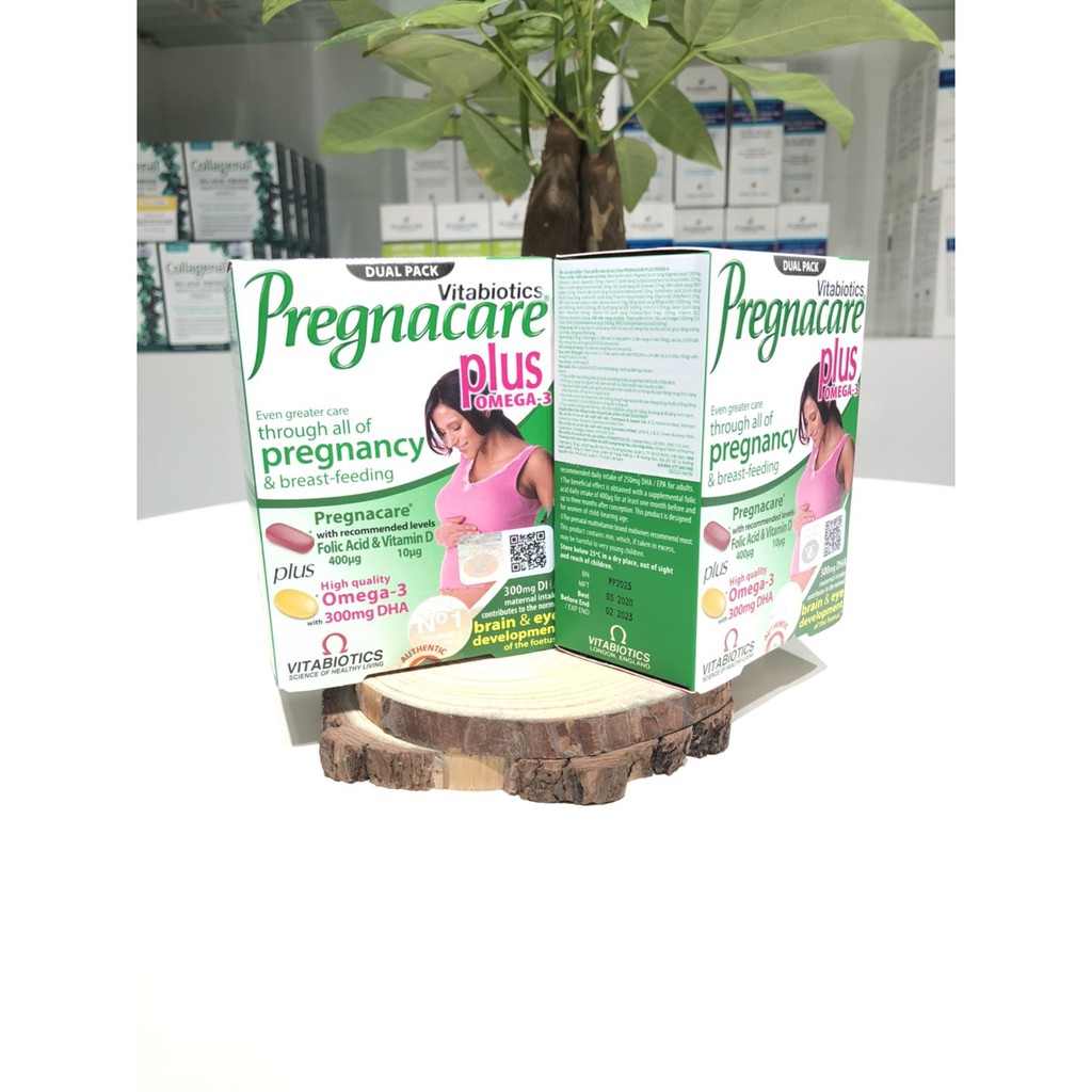 [CHÍNH HÃNG] PREGNACARE PLUS OMEGA3- BỔ SUNG VITAMIN & KHOÁNG CHẤT CHO PHỤ NỮ MANG THAI & CHO CON BÚ | BigBuy360 - bigbuy360.vn