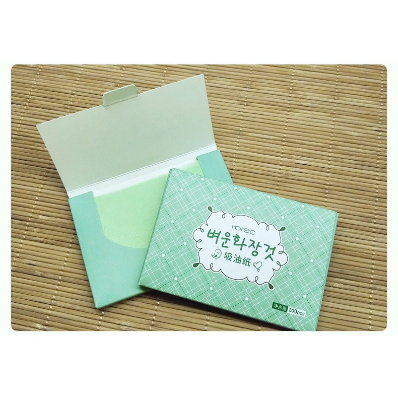 Set 100 giấy thấm kiềm dầu Fenyi tinh chất trà xanh cho da mặt | BigBuy360 - bigbuy360.vn