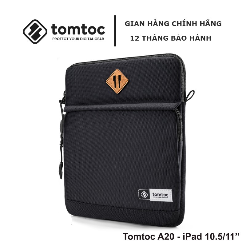 Túi Đeo Chéo Chống Sốc TOMTOC (USA) iPad 11inch-10.5inch Multi Function Shoulder Bags - Black