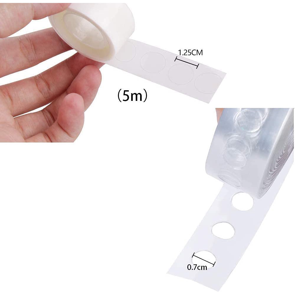 Set 100 Chấm Keo Dán Bong Bóng Trang Trí Tường / Trần Nhà