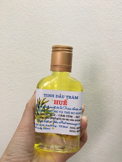 [TRỢ GIÁ] Tinh dầu tràm Huế vàng nguyên chất niềm tin của mọi nhà