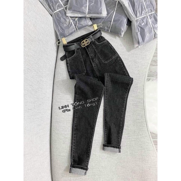 Quần jean co giản túi xỏ (chất đẹp)