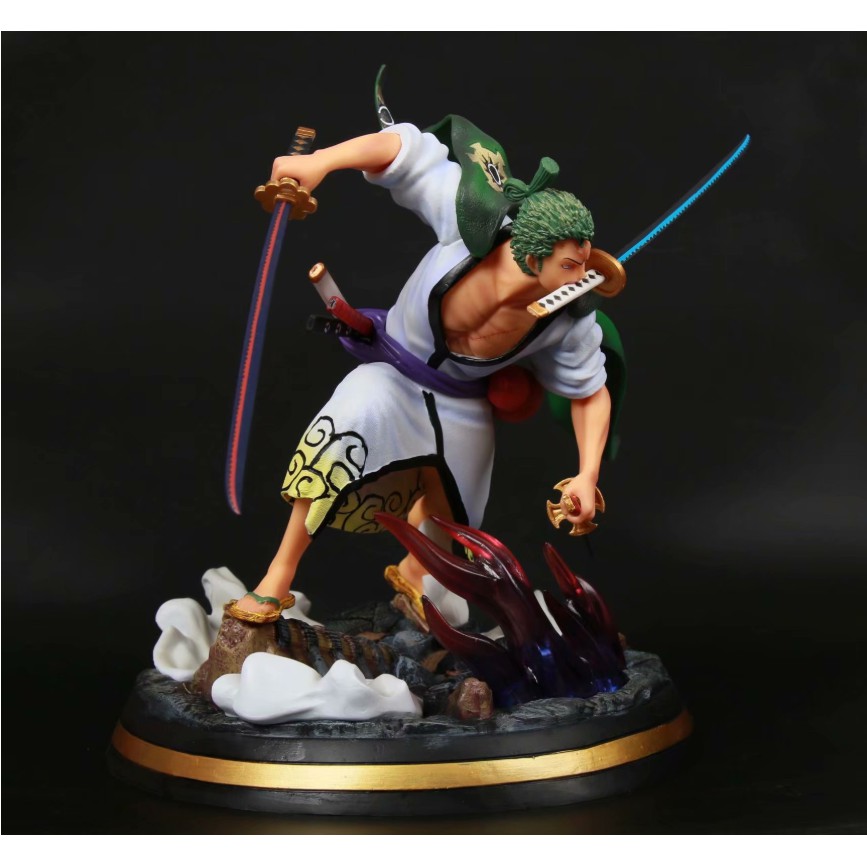 (Hết hàng) Mô hình One Piece - Mô hình Figure Santoryu Zoro Cỡ Lớn