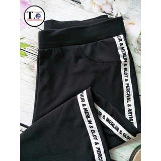 Quần thun nữ - legging (Ôm body, viền dây hợp thời trang)