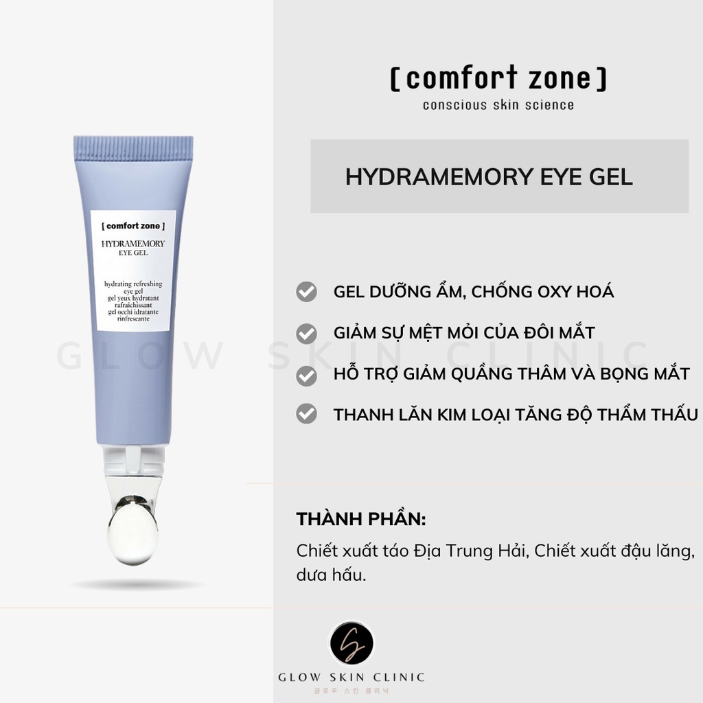 Gel dưỡng ẩm mắt Comfort Zone Hydramemory Eye Gel
