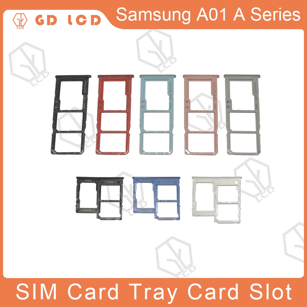 Khay đựng thẻ sim điện thoại SD thích hợp cho Samsung Galaxy A01 A11 A21 A31 A41 A51 A71