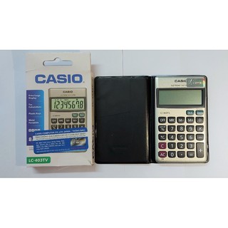 Máy tính bỏ túi Casio LC-403TV