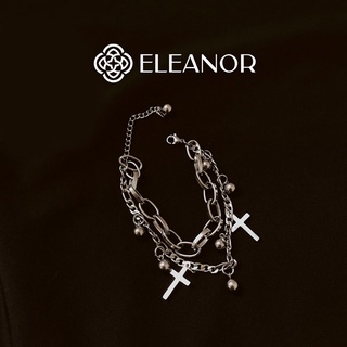 Vòng tay nữ cá tính Eleanor Accessories lắc tay mắt xích phụ kiện trang sức thời trang phá cách