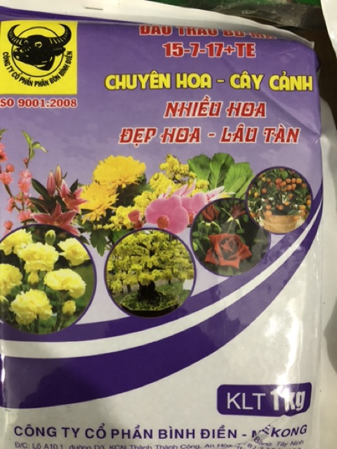 Phân bón đầu trâu NPK các loại / Chuyên Hoa - Cây Cảnh / Rau màu