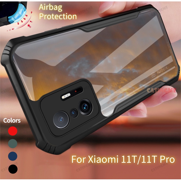 Ốp điện thoại trong suốt chống sốc cho Xiaomi 11T 11TPro Mi 11 T Pro