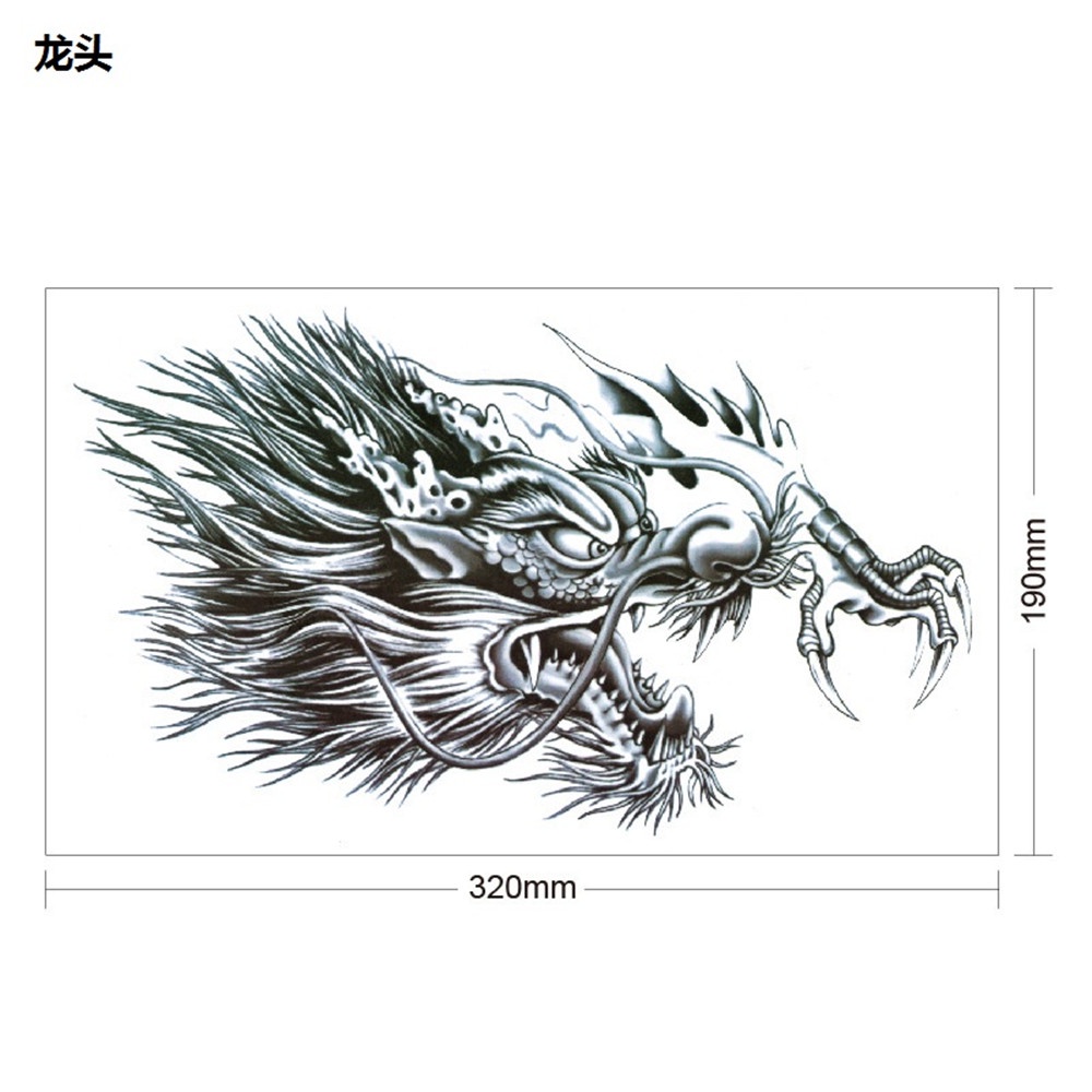 Hình Xăm Dán Họa Tiết Hai Mặt Thời Trang Nữ