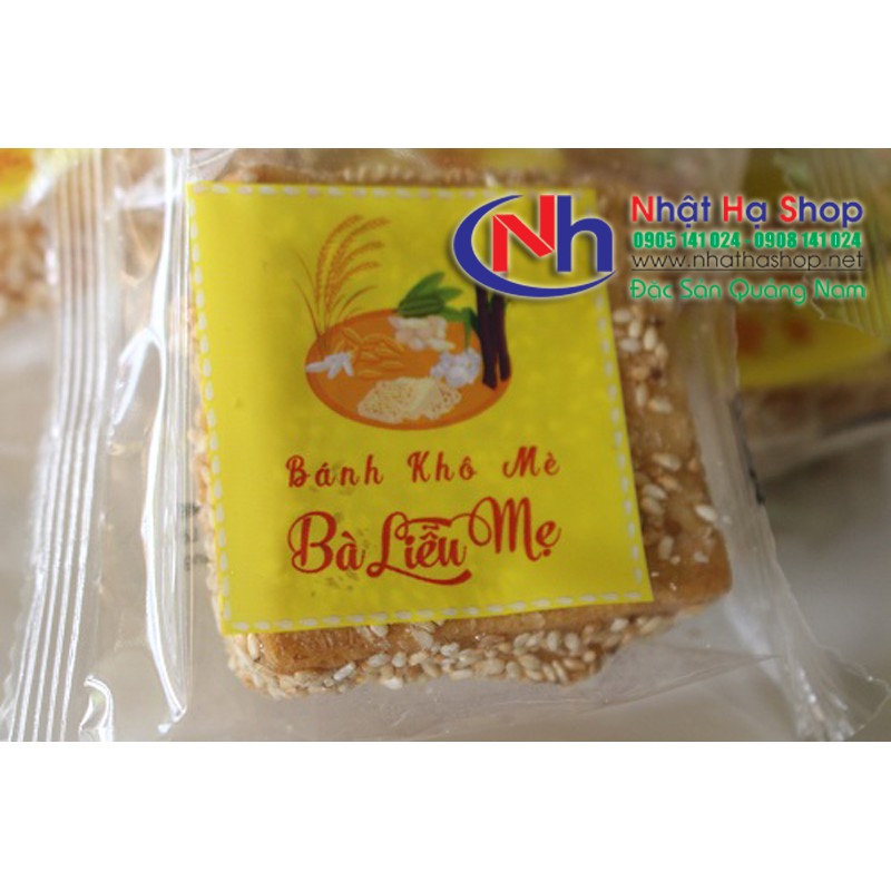 Bánh khô mè Bà Liễu Mẹ 250g- Đặc sản Đà Nẵng