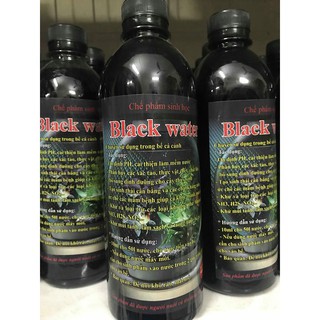 Chế phẩm sinh học Black Water, Nước Lá Bàng Cho Bể Cá Cảnh, có lợi cho cá cảnh, cân bằng sinh thái cho bể cá cảnh