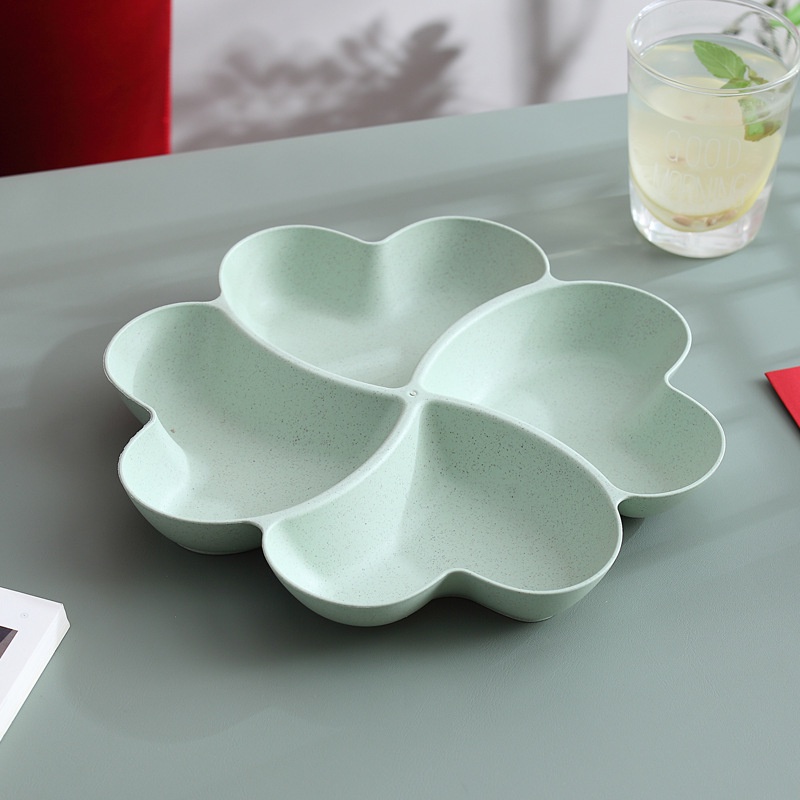 Hộp đựng mứt tết lúa mạch Hình Trái Tim (Không nắp)