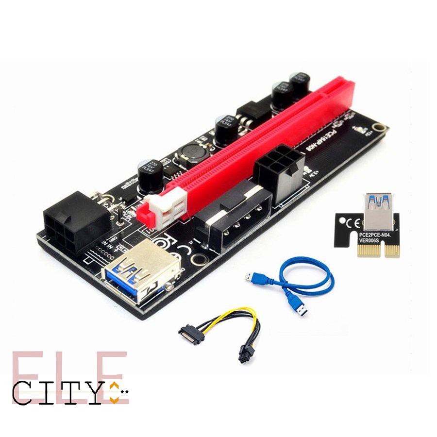 Bộ phụ kiện mở rộng PCI-E 16X / cáp nối dài 009S USB 3.0 dành cho card đồ họa chuyên dụng