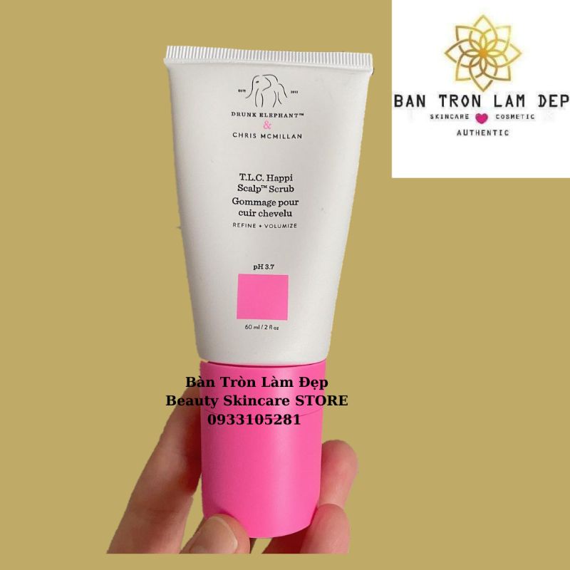 Tẩy tế bào chết cho da đầu Drunk Elephant TLC Happi Scalp Scrub 60ml