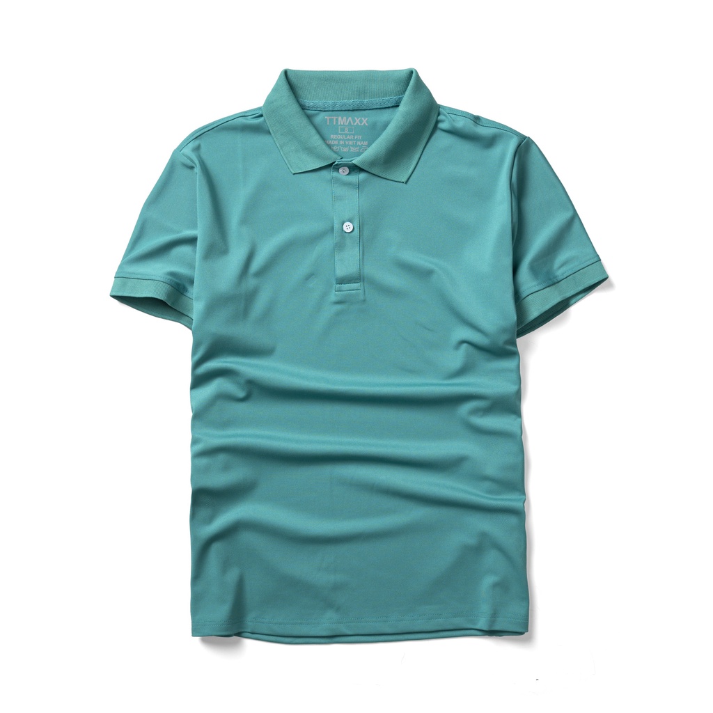 Áo thun nam POLO trơn vải cá sấu Gai Mềm cotton Mịn Mát Fom Regular Fit A111