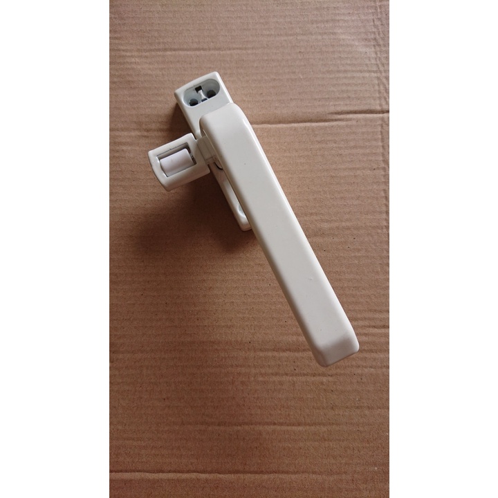 💥Siêu Rẻ 💥Tay gạt đơn điểm cửa sổ nhôm hệ 55 màu trắng loại đẹp