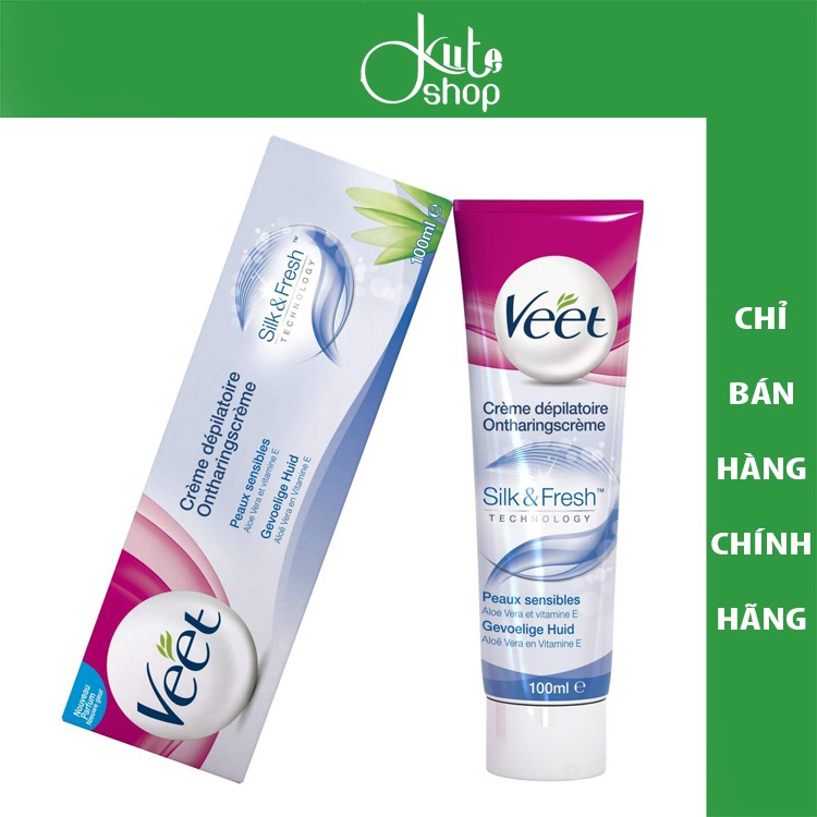 Kem tẩy lông Veet Silky Fresh Hair Removal Cream 100ml