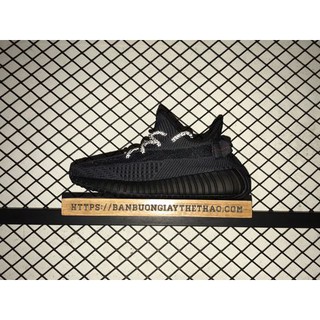 TẶNG🎁 | Xả Xả| HOT THANH LÝ- Giày Thể Thao Nữ , Sneakers Nam ,Nữ Yz 350 v2 Sẵn (Màu Đen phản quang dây) 2020 Có Sẵn