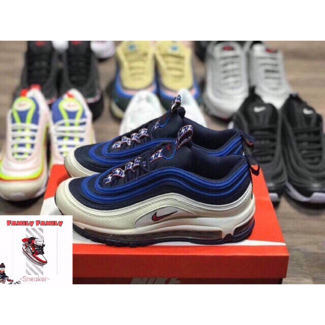 (Ảnh thật chi tiết) Giày Sneaker Max 97 Xanh Đen