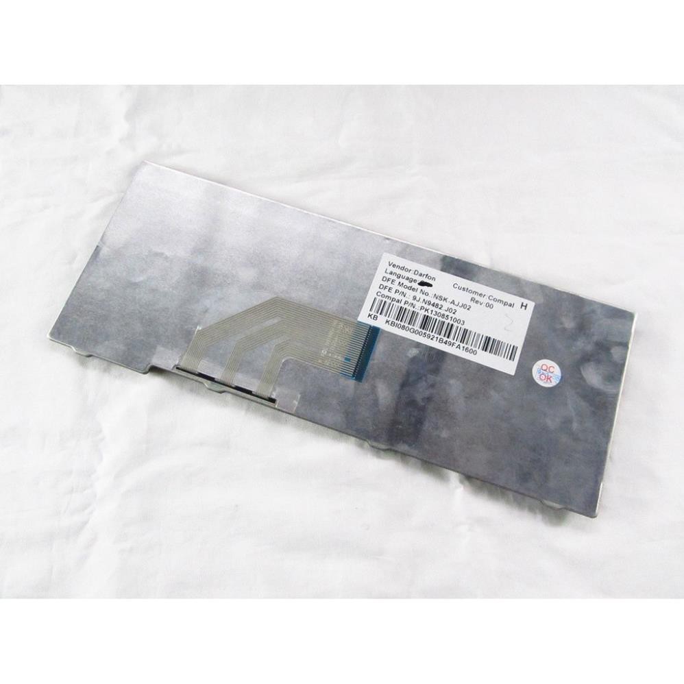 BÀN PHÍM LAPTOP ACER Aspire one 531H P531H A110 A150 ZG5 ZA8 ZG8, Gateway LT20 KAV10 KAV60 D250 MÀU ĐEN