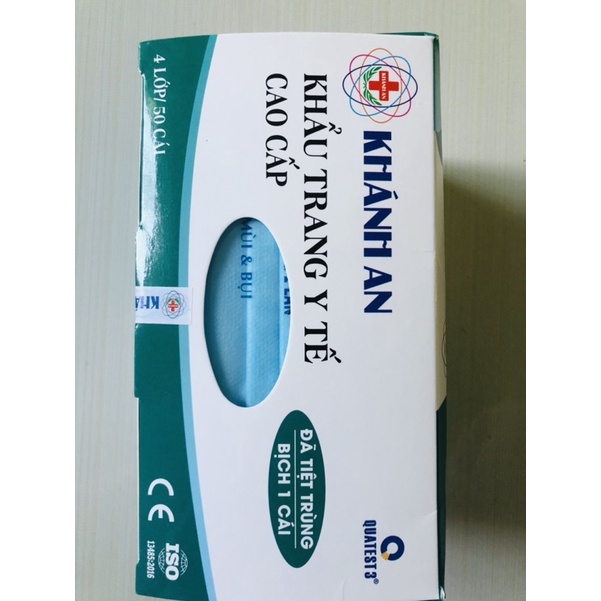 Khẩu Trang Y tế 4 lớp tiệt trùng (Mỗi cái một bịch) | BigBuy360 - bigbuy360.vn
