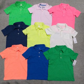 Áo thun Polo có cổ bé trai (5kg - 19kg) - AT1101