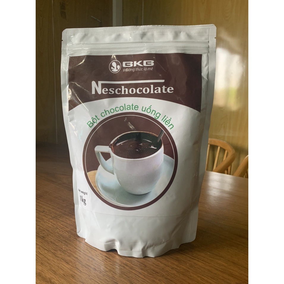 Bột chocolate nguyên chất pha socola nóng, trà sữa, sinh tố gói 1kg
