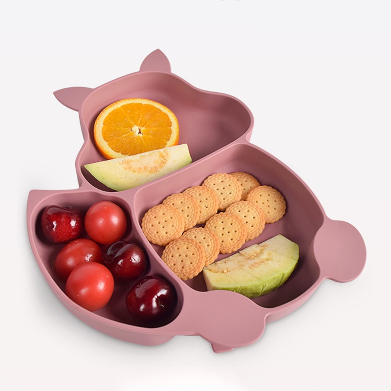 Bộ 5 Dụng Cụ Ăn Dặm Bằng Silicone Chống Vỡ Dành Cho Trẻ Em
