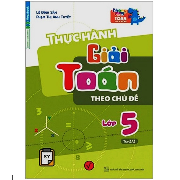 Sách - Combo Thực Hành Giải Toán Theo Chủ Đề Lớp 5 (Tập 1+Tập 2) (MG)