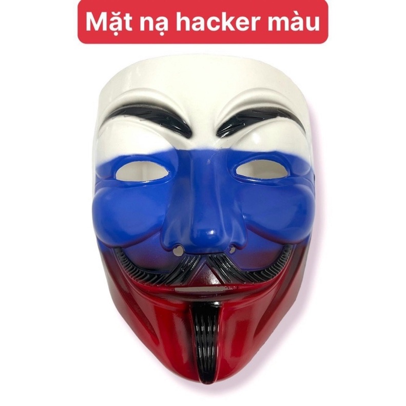 Mặt nạ Hacker màu dùng để hoá trang