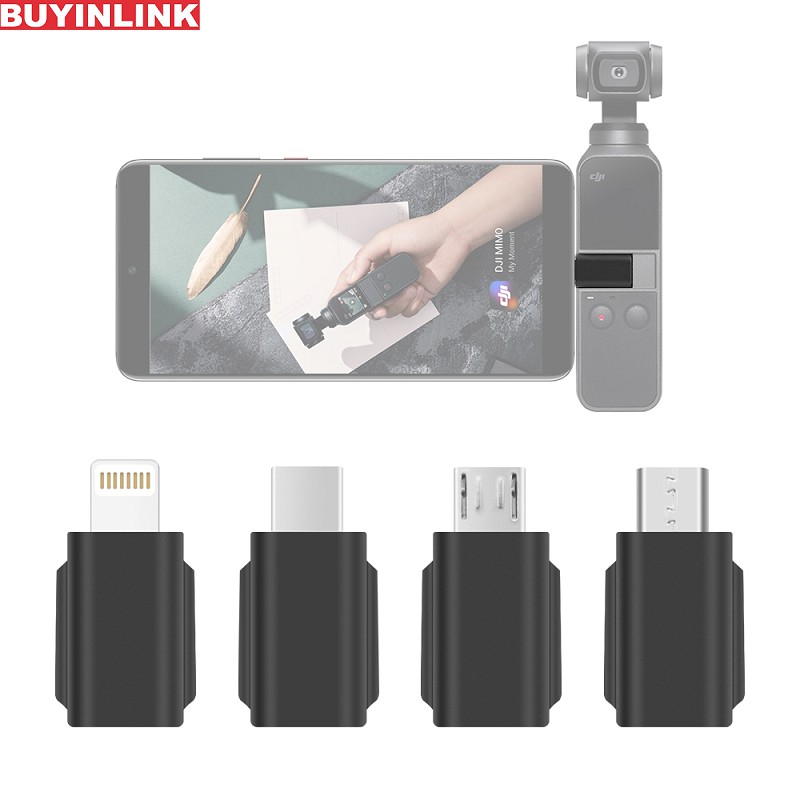 Đầu Chuyển Đổi Dữ Liệu Micro USB Cho Osmo Pocket 2 TYPE-C IOS