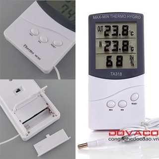 Máy đo độ ẩm, nhiệt độ TA318
