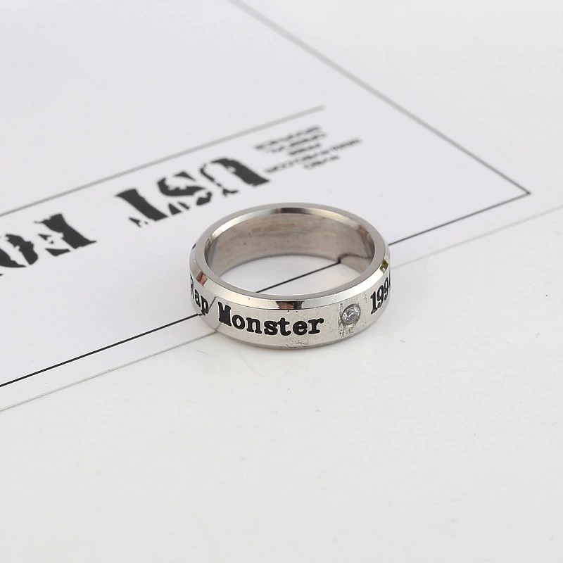Nhẫn BTS Kpop Bangtan Boys Thép Titan Nhẫn Sinh Nhật Cặp Đôi Jungkook Jimin Jung KOOK K-POP Bangtan Nhẫn