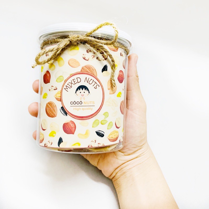 400G BASnh ĐỒNG TIỀN MIX HẠT ĐIỀU HẠNH NHÂN BÍ NHO MÈ SIÊU NGON | BigBuy360 - bigbuy360.vn