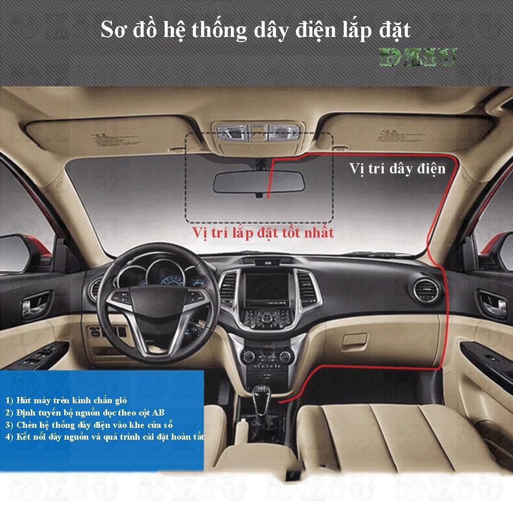 Camera ghi hình trong ô tô HD,ghi âm lái xe 2,2 inch bãi đỗ xe, hành trình xe hơi di chuyển an toàn,quay video