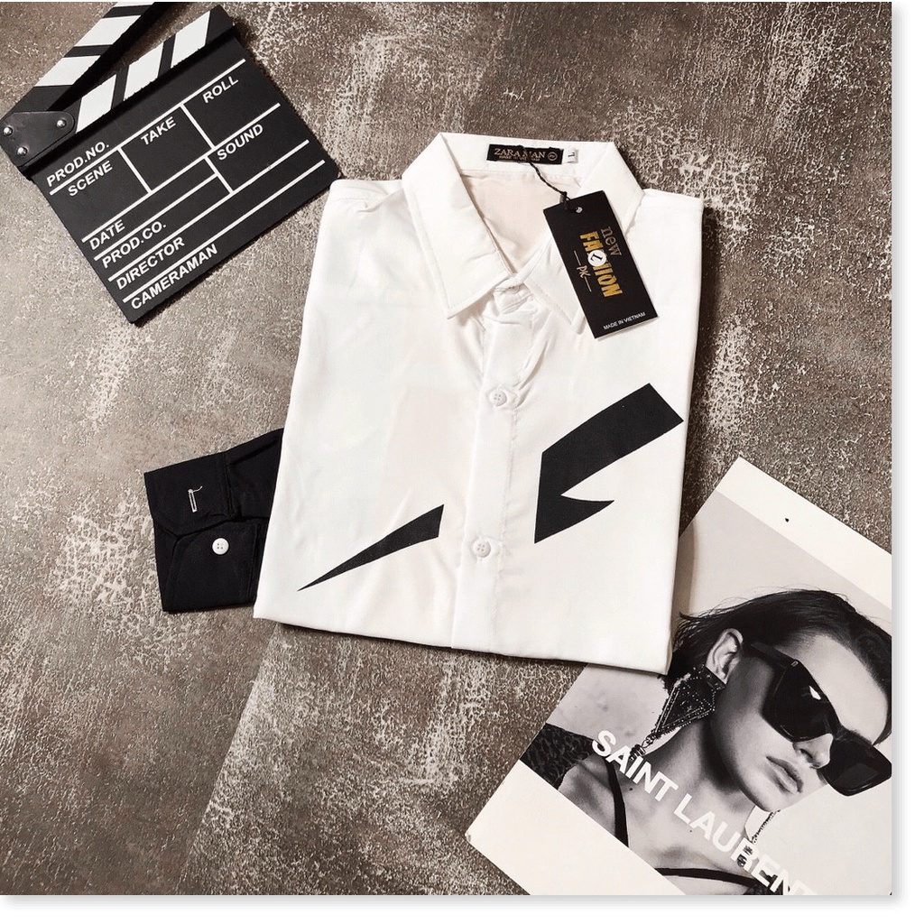 Áo sơ mi 3D DÀI TAY PHỐI ĐỒ CỰC ĐẸP , THỜI TRANG PHONG CÁCH KOKO MI FASHION