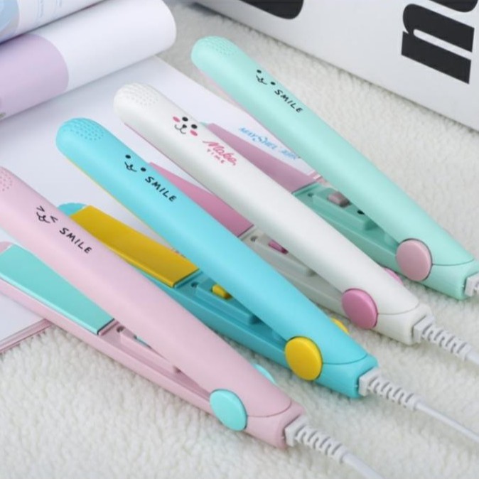 Máy là tóc mini Make Time, máy ép, uốn duỗi tóc mái tiện lợi