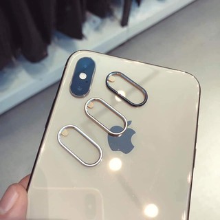 Combo Viền Bảo Vệ Camera + Nút Home Cảm Biến Vân Tay + Nút Gắn Che Bụi Chân Sạc + Nút Chống Gãy Sạc IPHONE X/XS/XSMAX