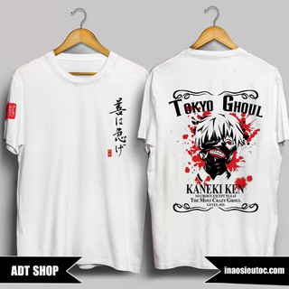🔥Mẫu HOT🔥Áo thun in hình Kaneki Ken - Tokyo Ghoul siêu ngầu giá siêu rẻ nhất vịnh bắc bộ