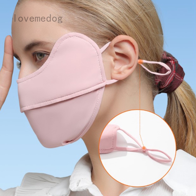 Khẩu Trang Chống Nắng Upf50+ Có Dây Đeo Tai Có Thể Tái Sử Dụng Phù Hợp Cho Người Lớn Tuổi