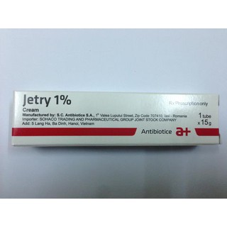 HÀNG CÔNG TY CHÍNH HÃNG- JETRY 1% ANTIBIOTICE CREAM 15G