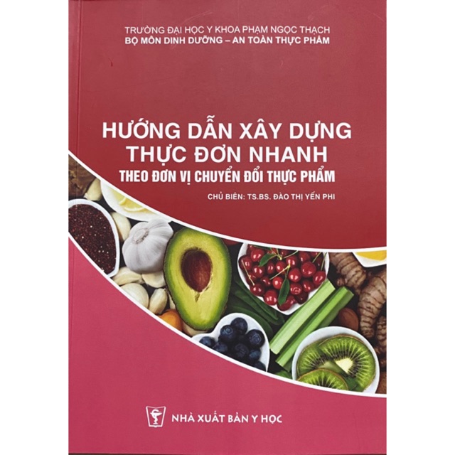 Sách - Hướng dẫn thực đơn xây dựng thực đơn nhanh hàng ngày