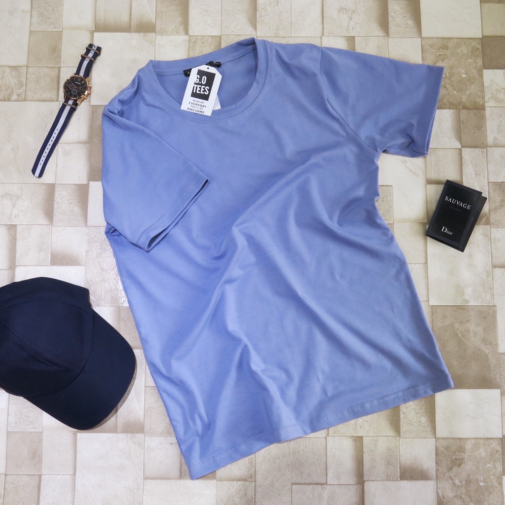 TOP 6 màu tươi mát cá tính Áo thun trơn cao cấp G.O TEES hot trend